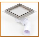 KESMET kratka ściekowa do zabudowy 100x100KF_zab_p syfon plastik