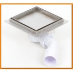 KESMET kratka ściekowa do zabudowy 100x100KF_zab_p syfon plastik
