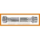 Wąż w oplocie stalowym 1/2" L-90 cm nakrętno-wkrętny PWS81 FERRO