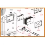 AlcaPLAST M0043B-ND część płytka do spłuczki podtynkowej WC alcadrain M043B