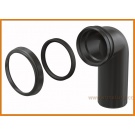 AlcaPLAST M908 Kolano odpływu WC komplet 90/90 spłuczki A101/A102 alcadrain