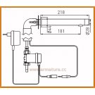 Bateria umywalkowa bezdotykowa Bora Sensor BBB121S FERRO