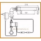 Bateria umywalkowa bezdotykowa Bora Sensor BBB121SM FERRO