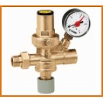 Zawór napełniania instalacji 1/2 553140 CALEFFI automatyczny 16 bar z manometrem