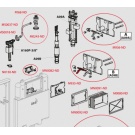 AlcaPLAST M935-ND płytka montażowa spłuczki podt. SLIM WC A1112B alcadrain