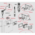 AlcaPLAST M935-ND płytka montażowa spłuczki podt. SLIM WC A1112B alcadrain