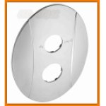 FERRO KRYT0050RA Maskownica do baterii podtynkowej dwufunkcyjnej - owal BOX