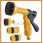 FERRO pistolet do podlewania zraszacz 6-funkcyjny DY2323 + złączki Garden