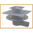 Kratka ściekowa 105x105/50 odpływ boczny APV1324 AlcaPLAST nierdzewna alcadrain