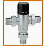 Mieszacz termostatyczny 3/4" CALEFFI 521500 regulowany 30-65°C