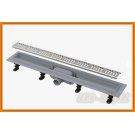 Odpływ liniowy APZ10-550 AlcaPLAST 55 cm odwodnienie liniowe z rusztem kpl. SIMPLE