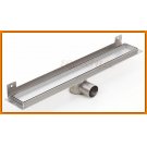 ODPŁYW Liniowy 110 cm do zabudowy płytką 1100KNWF_zab_m KESMET odwodnienie łazienkowe