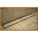 Odpływ liniowy 50 cm NISKI do zabudowy płytką prysznicowy KESMET 500KNF_zab_m