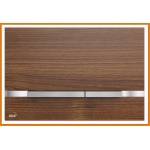 Przycisk spłukujący WC FLAT WOOD STRIPE TEAK AlcaPLAST