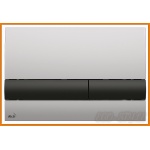 Przycisk spłukujący WC M1712-8 AlcaPLAST chrom-mat/czarny DELFIN  alcadrain