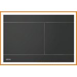 Przycisk spłukujący WC FLAT Color FUN-Black Czarny-MAT AlcaPLAST Alcadrain Delfin 