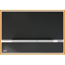 Przycisk spłukujący WC szklany FLAT STRIPE-GL1204 GLASS Black AlcaPLAST czarny alcadrain