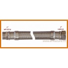 Przyłącze elastyczne 1"x1" TERA Wąż w oplocie stalowym L-200, 190, 180 cm nakrętno-wkrętny VERO