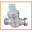 Reduktor ciśnienia wody 3/4 GZ z półśrubunkiem 3/4 GW CALEFFI 533151