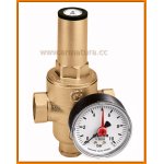 Reduktor regulator ciśnienia wody 1" CALEFFI 536261 z manometrem