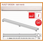 Ruszt DESIGN-1150MN AlcaPlast do odpływu liniowego APZ6 115 cm MAT