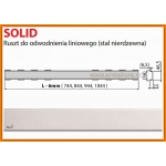 Ruszt SOLID-1050 AlcaPlast do odpływu liniowego APZ12 105 cm