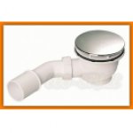 Syfon brodzikowy 90 mm McAlpine HC27-CPN-PB czyszczony od góry 