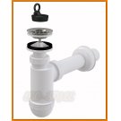 Syfon do umywalki umywalkowy A41 AlcaPLAST 40mm sitko metal fi 63mm alcadrain