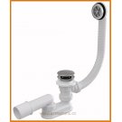 Syfon wannowy KLIK-KLAK chrom A505CRM AlcaPLAST click-clack do wanny alcadrain