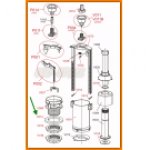 Uszczelka V014 AlcaPLAST do zaworu WC A2000 A04 A08 A08A A05 alcadrain