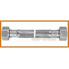 Wąż w oplocie stalowym 3/8"x3/8" L-50 cm PWS93 FERRO