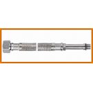 Wąż 80 cm w oplocie stalowym do baterii stojącej 1/2" z długą końcówką WBS28 FERRO
