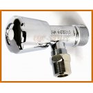 Zawór czerpalny kątowy grzybkowy 1/2”x3/8" Z240 FERRO z nakrętką
