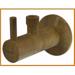 Zawór kątowy z filtrem DESIGN ARV001-ANTIC AlcaPLAST 1/2x3/8 Antyczny Bronze alcadrain