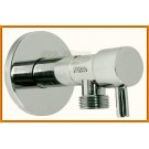 Zawór kątowy z głowicą ceramiczną 1/2"x3/8" Z1238C FERRO