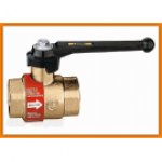 Zawór kulowy CALEFFI 327800 z zaworem zwrotnym 1 1/2" BALLSTOP 6/4" do C.O.
